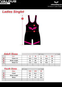 East Rowan FEMALE Wrestling Singlet