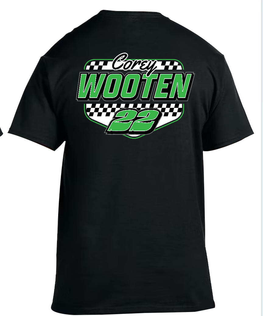 Corey Wooten Racing Shirt