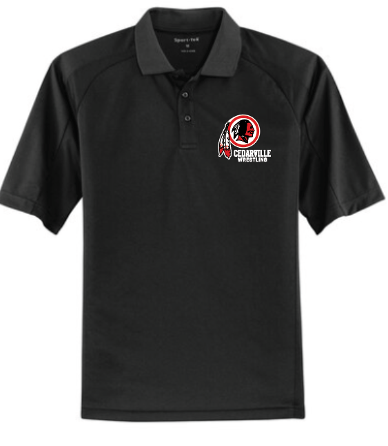 Cedarville Wrestling Polo