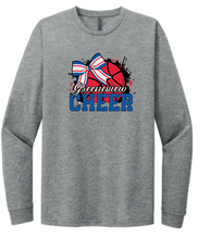 Load image into Gallery viewer, Greeneview Cheer Basketball Design WITH LAST NAME