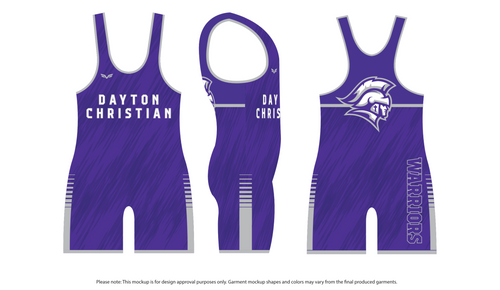 Dayton Christian Wrestling Singlet