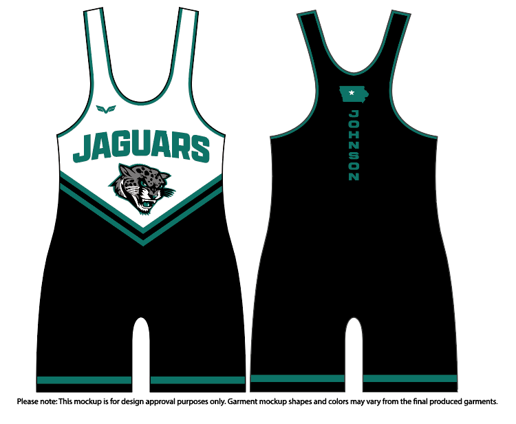 FEMALE FIT Southeast Valley Jaguars Wrestling Singlet