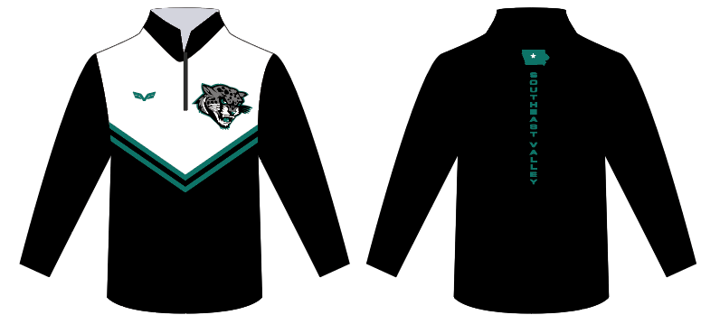 Southeast Valley Jaguars Sublimated 1/4 Zip