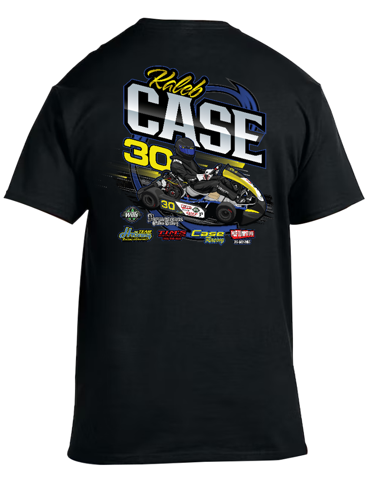 Kaleb Case Racing Shirt